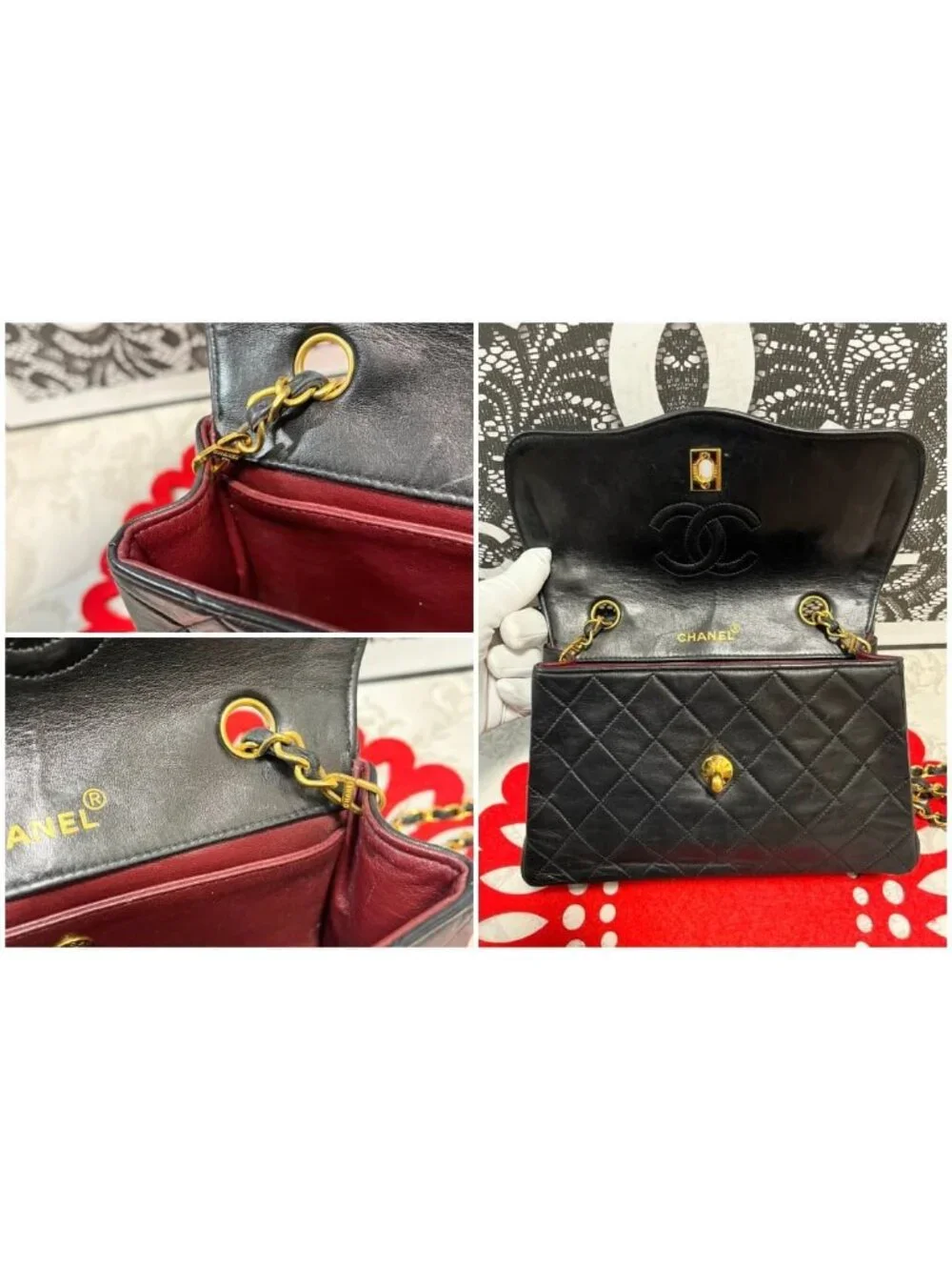Chanel Quilted Chain Shoulder Bag